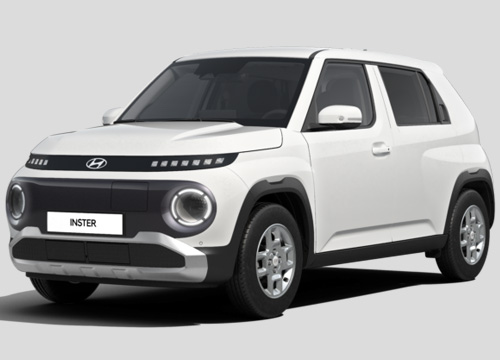 Hyundai INSTER Altlas White Trend Frontansicht